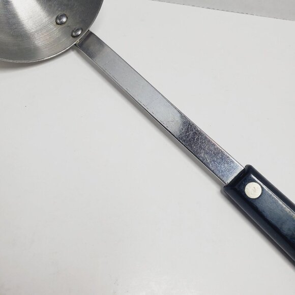 Vintage Royal Brand Sharp Cutter Ladle - Black Handle 11" USA - Picture 3 of 14